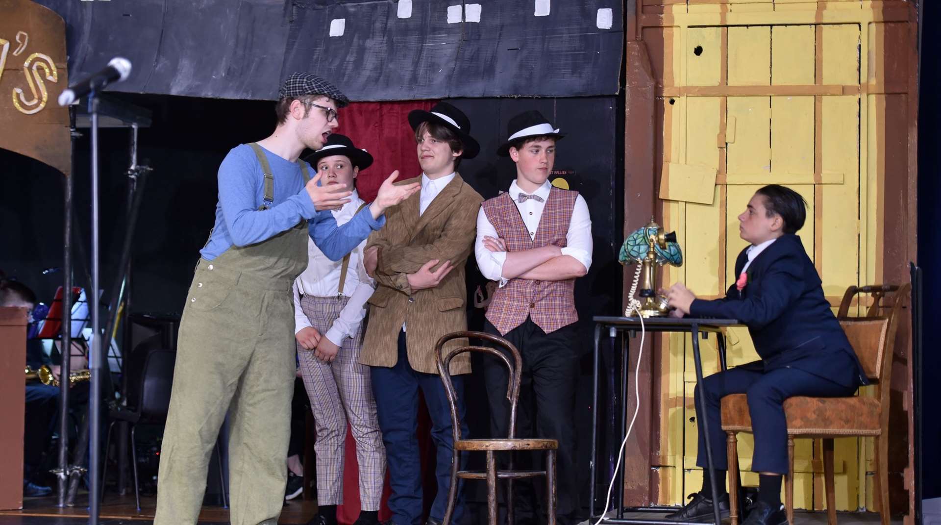 The Downs School's theatre production of Bugsy Malone