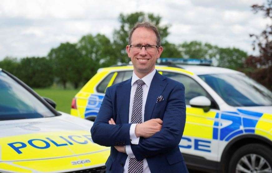 Police and crime commissioner Matthew Barber