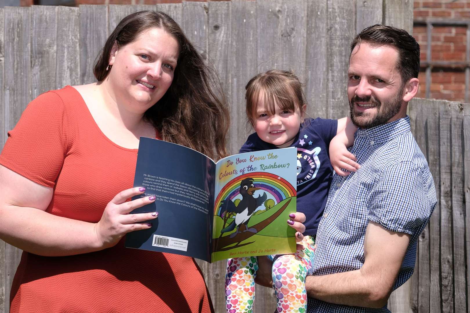 Ben and Jo Harte with daughter Isabella..Ref: 22-1321..Picture by Phil Cannings. (47769360)