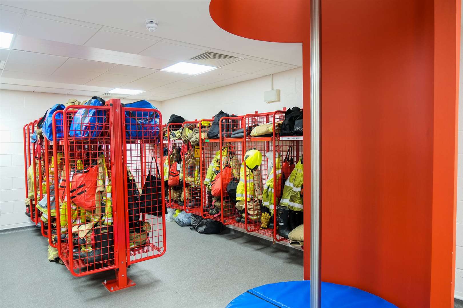 A look inside the new station