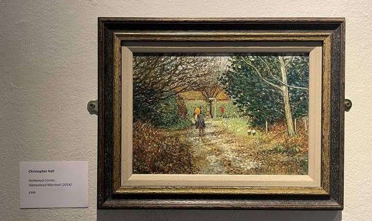 Christopher Hall's works are for sale in support of the Old Library Campaign