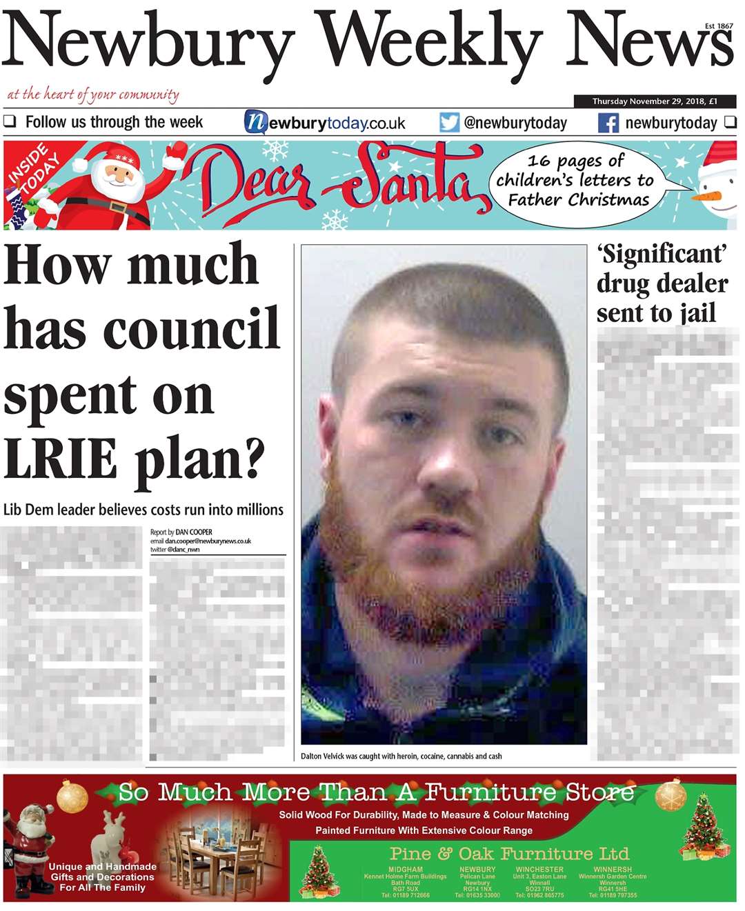 In this week's Newbury Weekly News...
