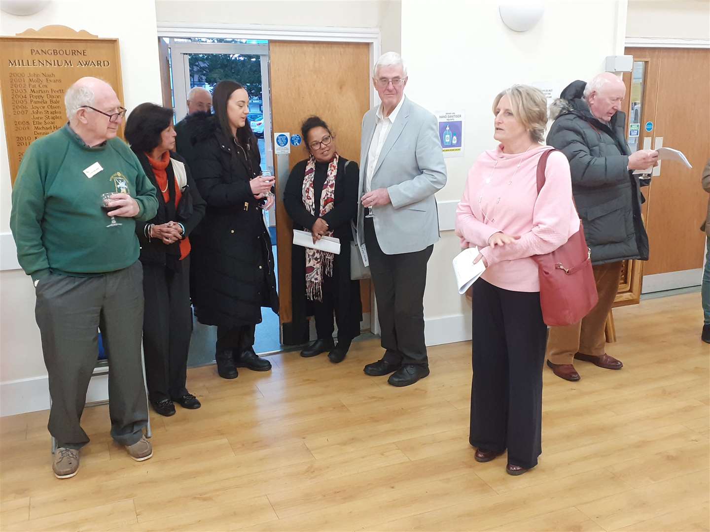CEO of Young People and Children First Tracy Underwood attending the exhibition