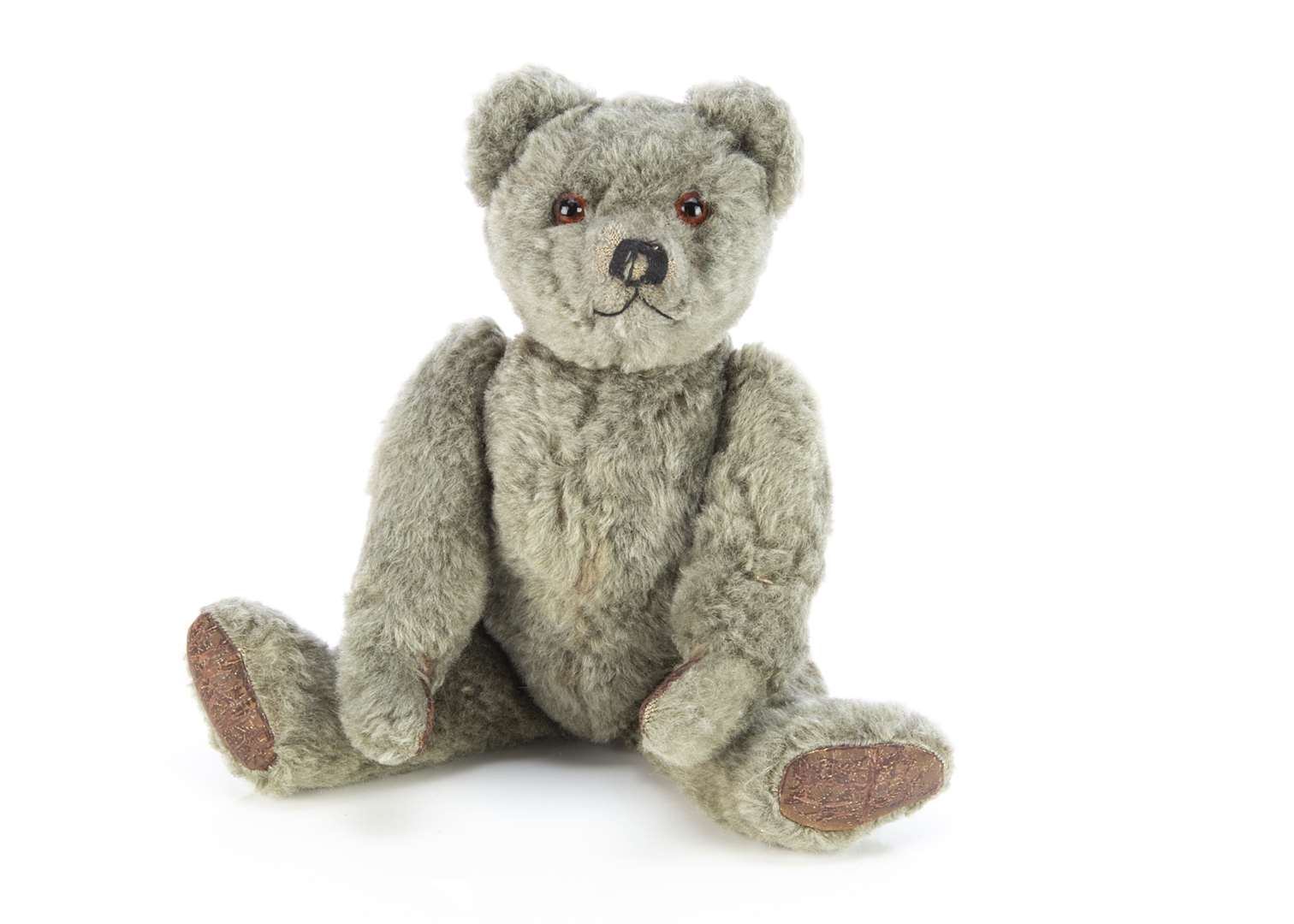 A 1940s greybrown Farnell teddy bear £150 to 200