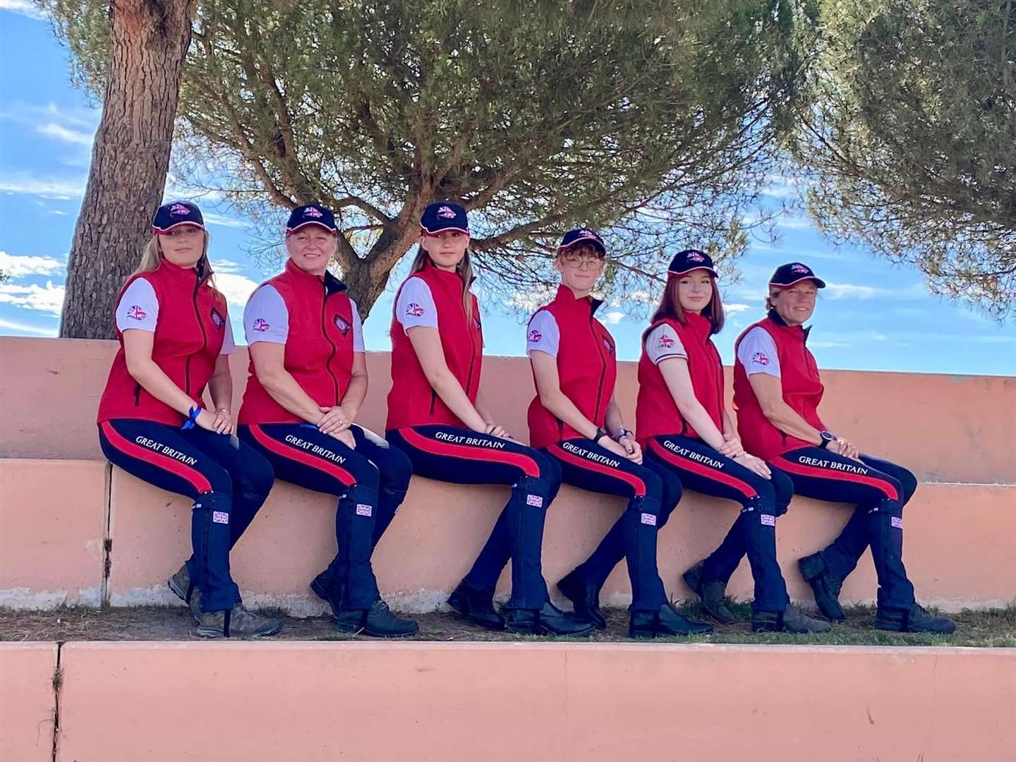 The GB team out in Lamotte-Beuvron