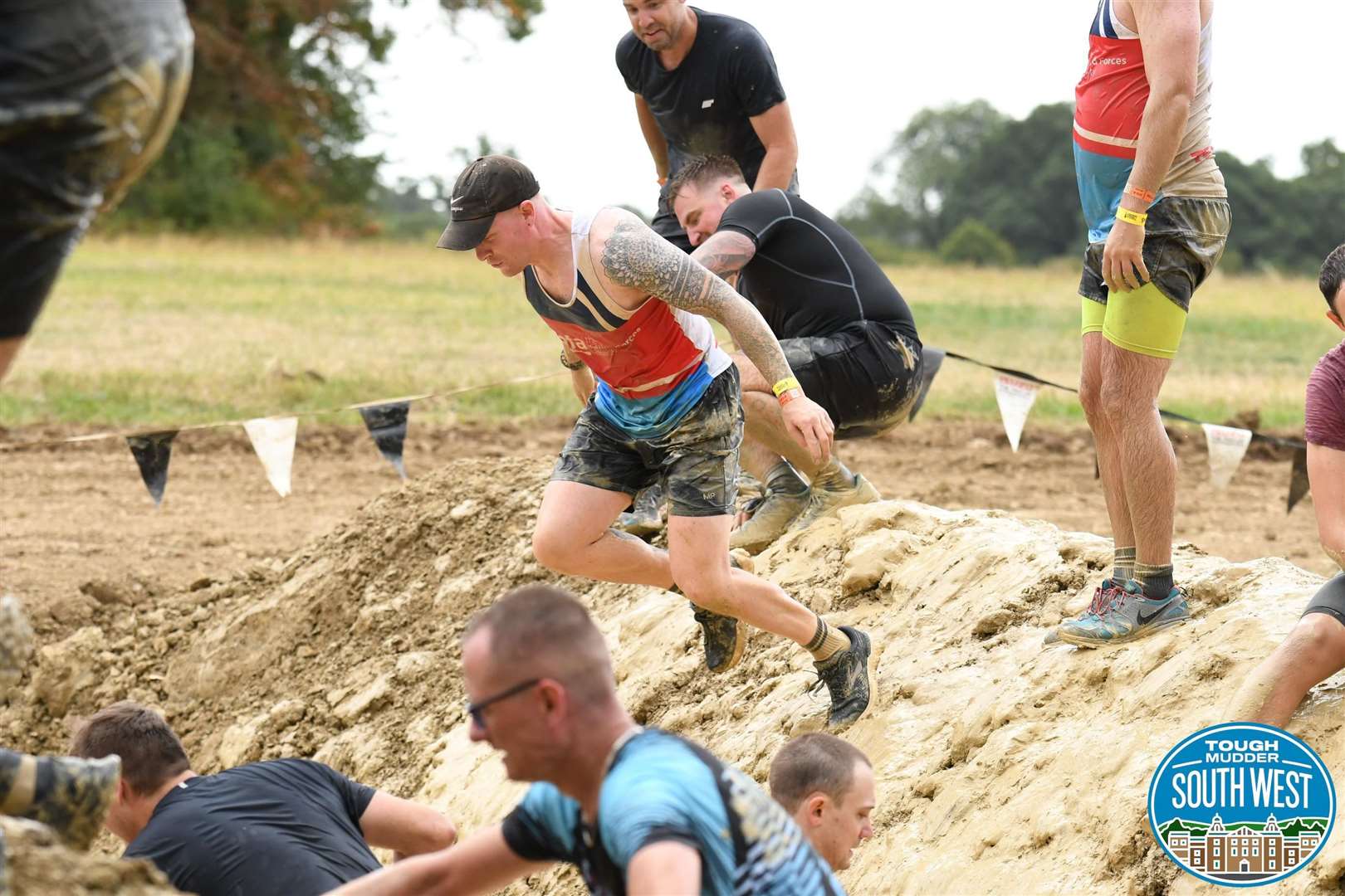Newbury man Kieran Styer took part in the South West Tough Mudder