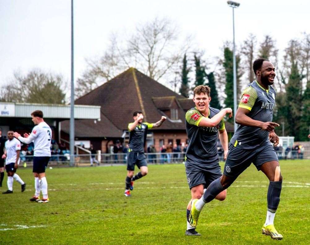 Josiah Dunstan scored for Thatcham Town - Photo: Paul Roberts