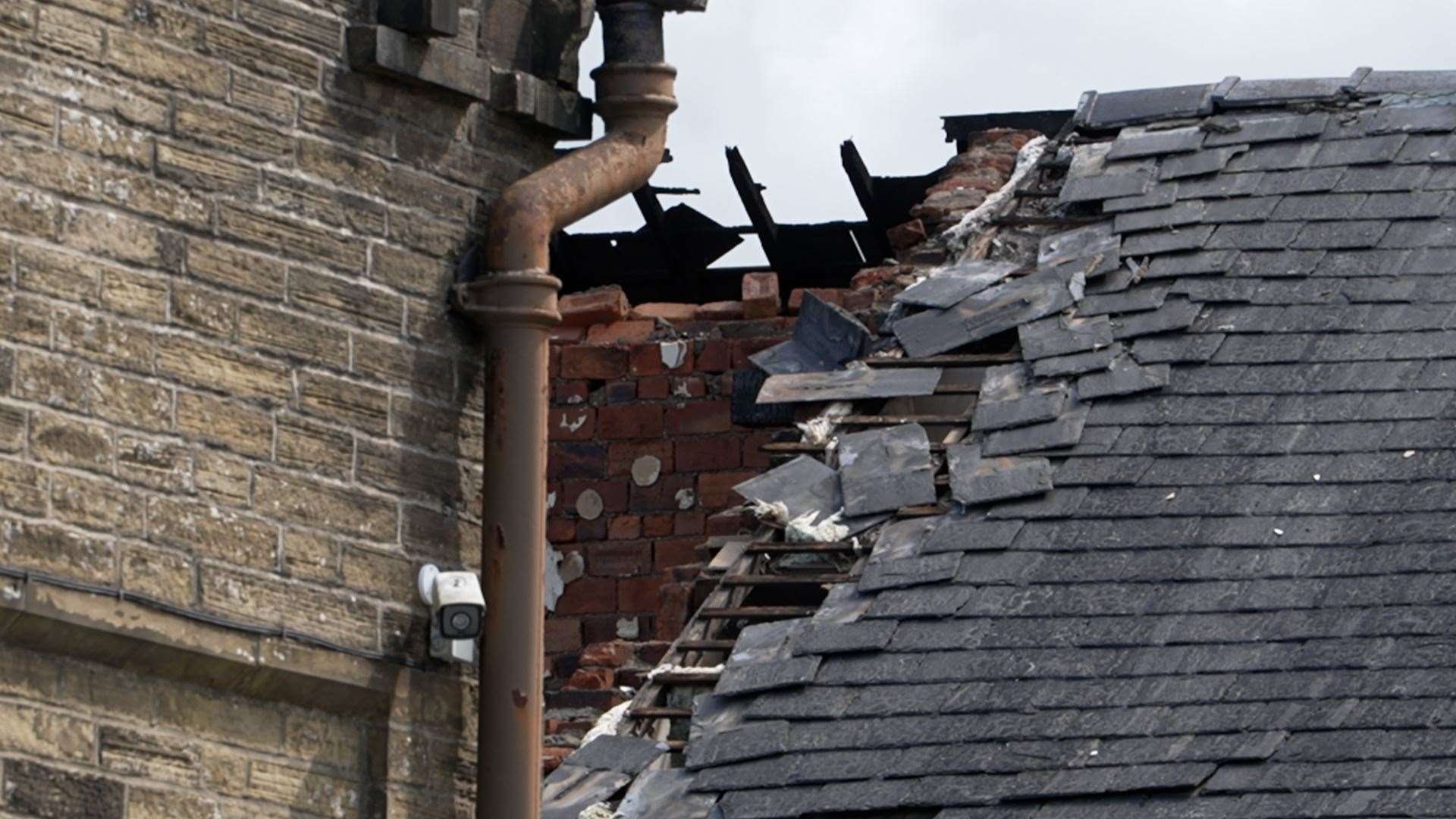 The cause of the explosion is being investigated (Richard McCarthy/PA)