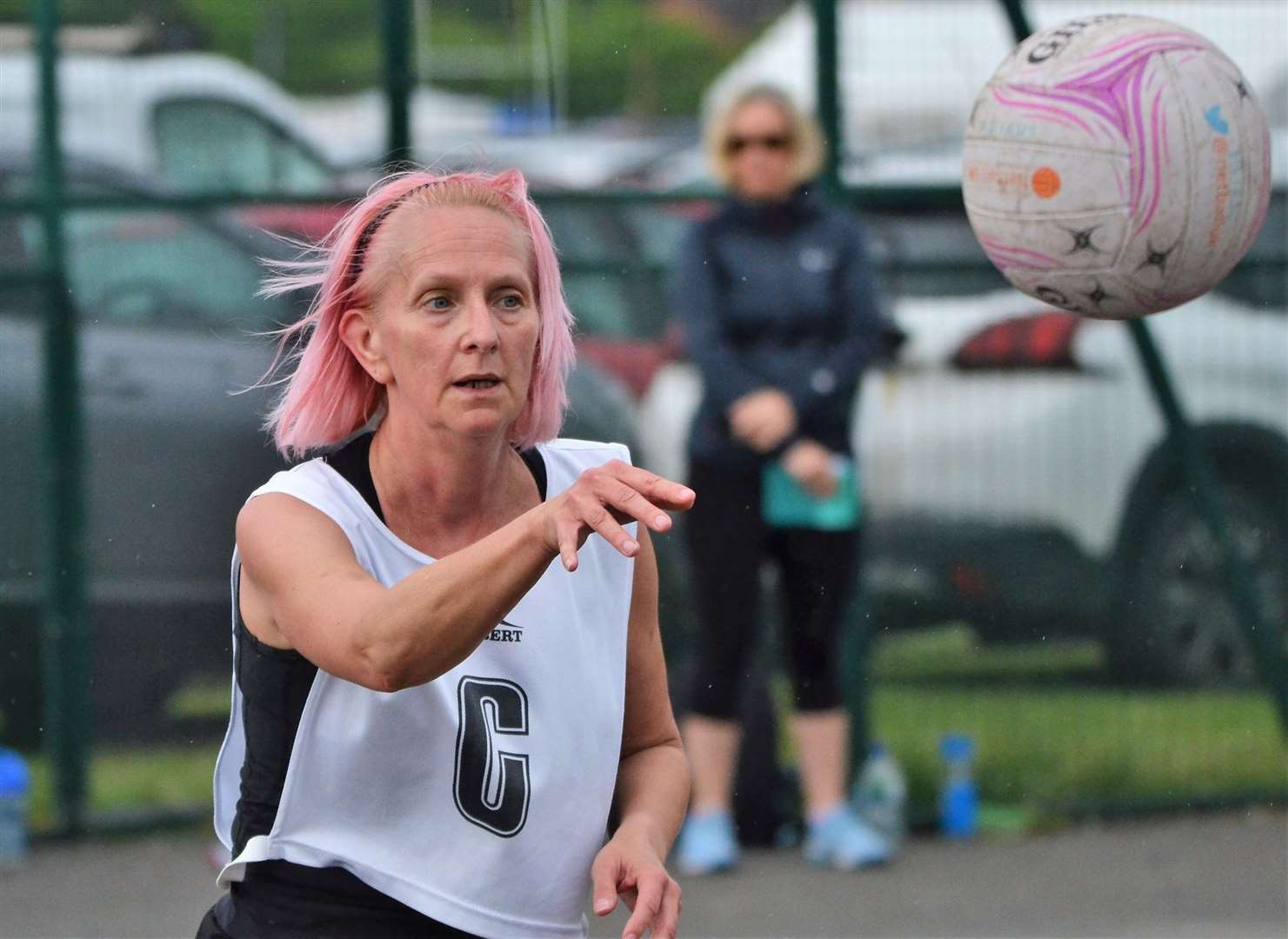 The charity netball matches at Kennet School raised money for West Berkshire Homeless and the DEC Ukraine Appeal