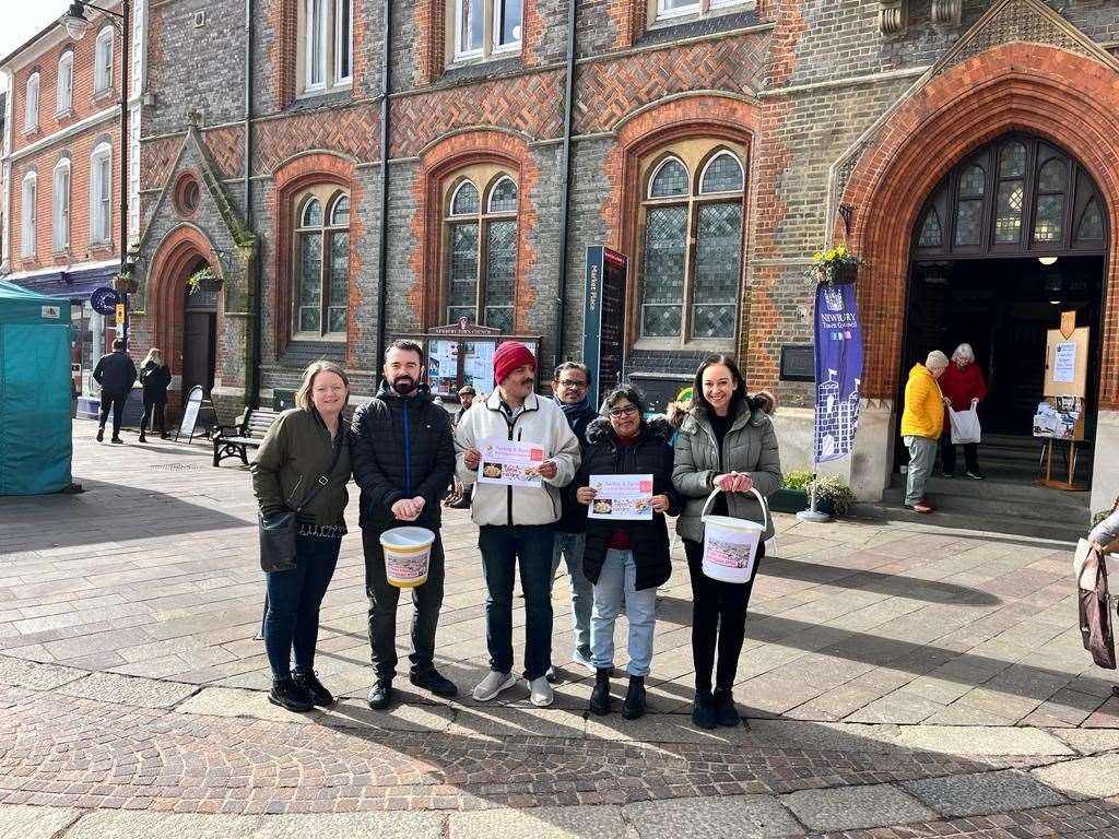 Newbury Malayalee Cultural Association coffee morning for Oxfam and Disaster Emergency Committee in aid of earthquake victims in Turkey and Syria Picture: NMCA