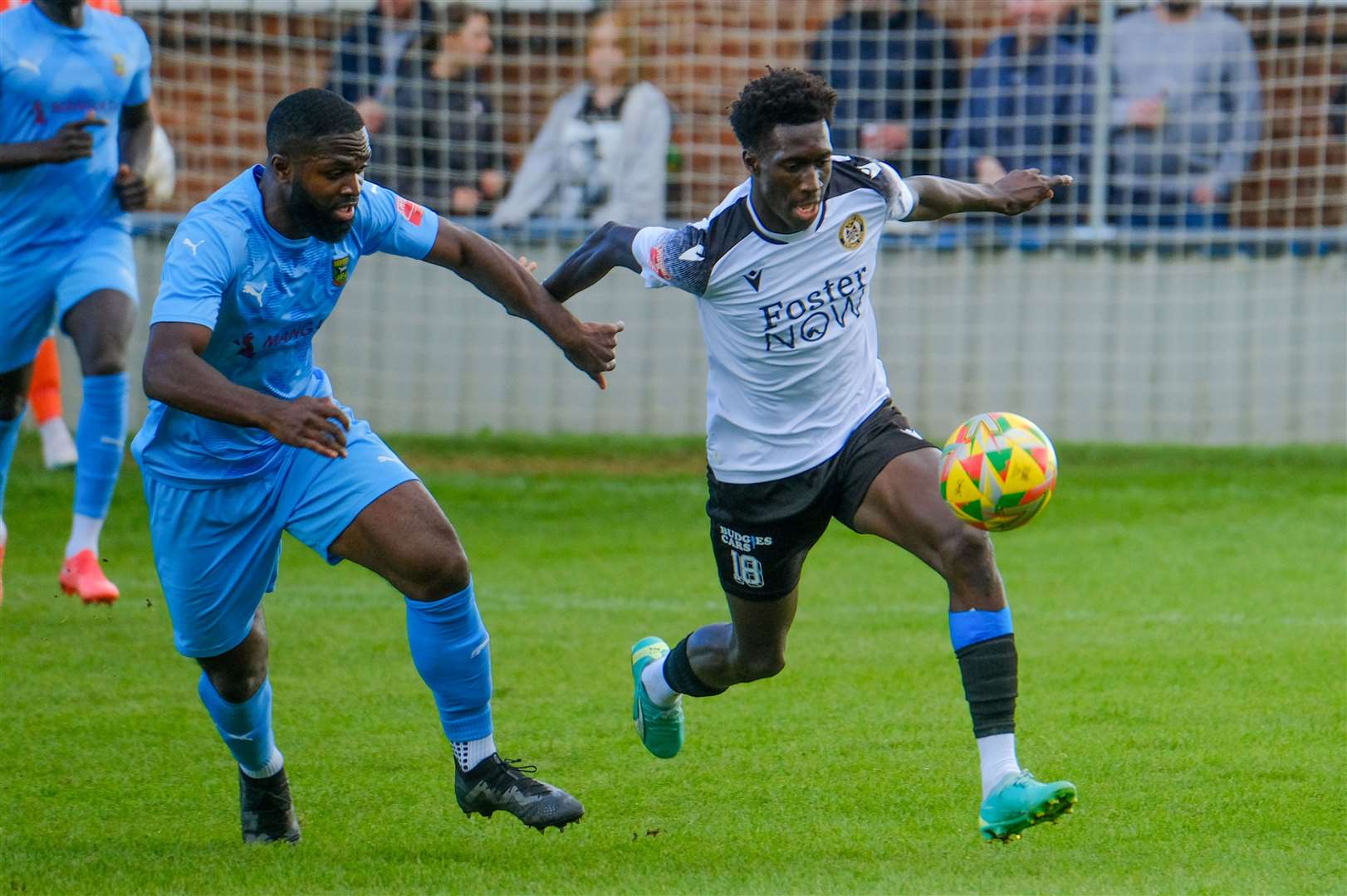 Adulai Sambu has extended his loan from Cheltenham