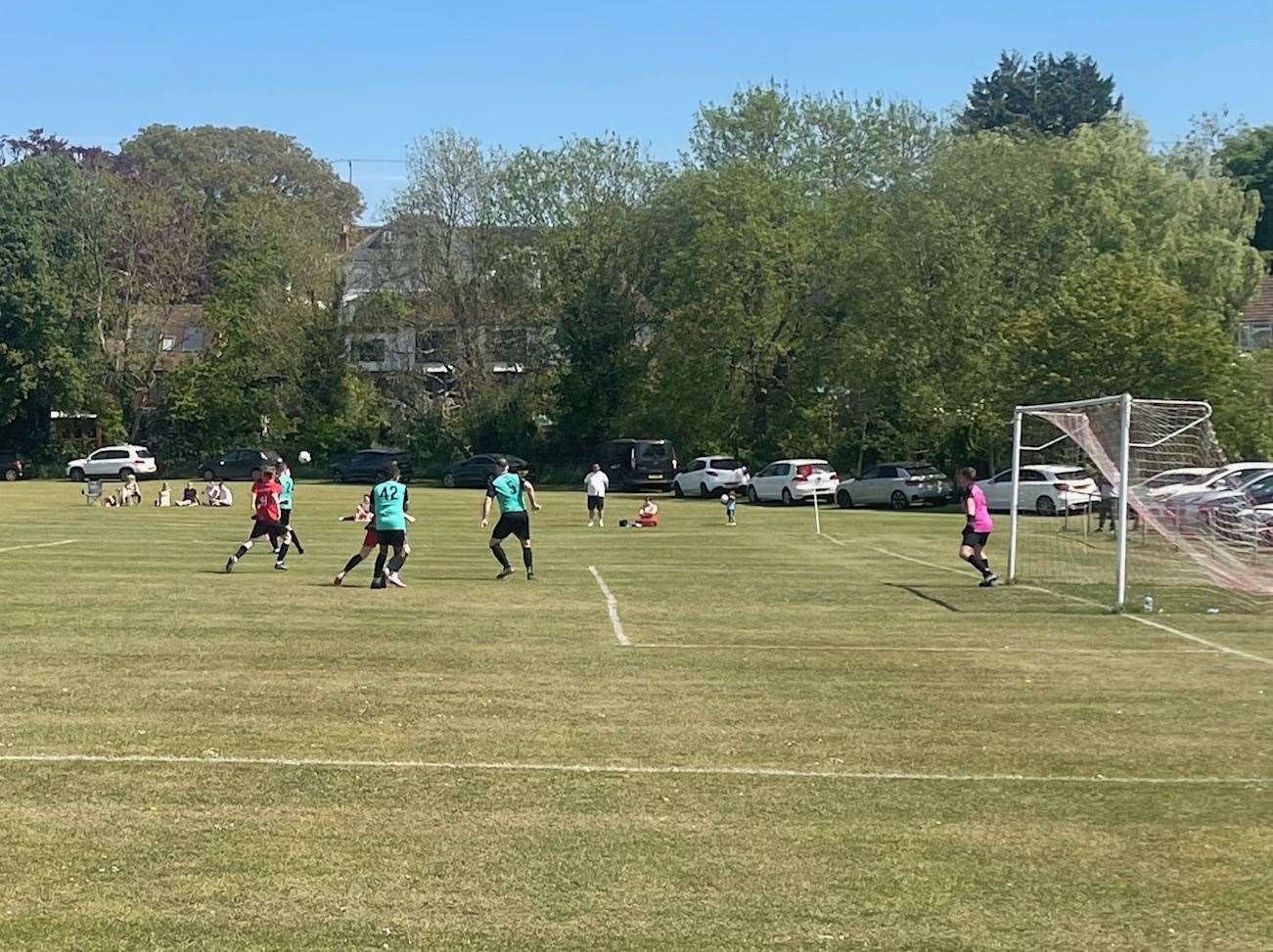 Diamond FC won the Newbury Sunday League Knockout Cup