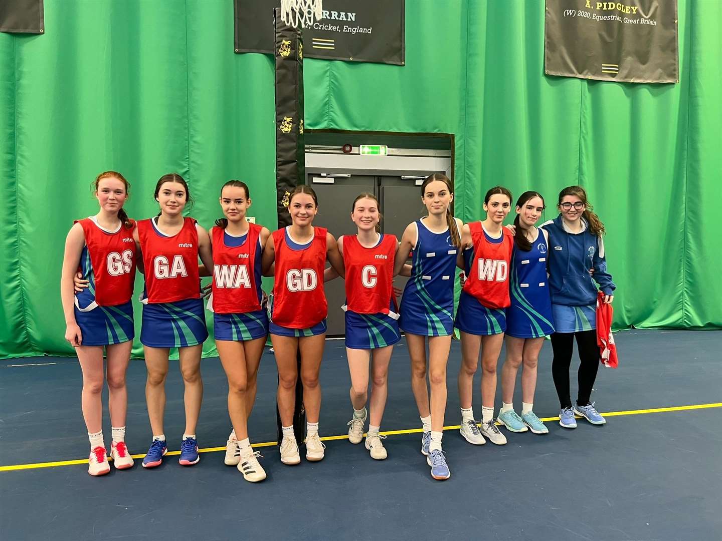 The Under 14s remain top of their league after another win