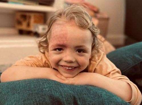 Three-year-old Nyla, picture: Nyla's SWS Journey on Facebook