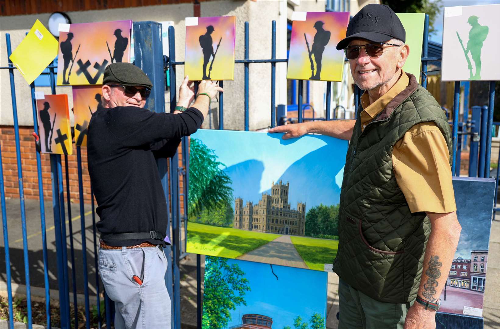 Art on the Park - Keith Charlesworth and Alan Kermarrec