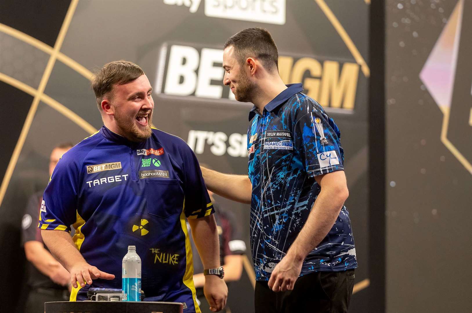 Luke Littler and Luke Humphries in Premier League action - Photo: Simon O'Connor/PDC