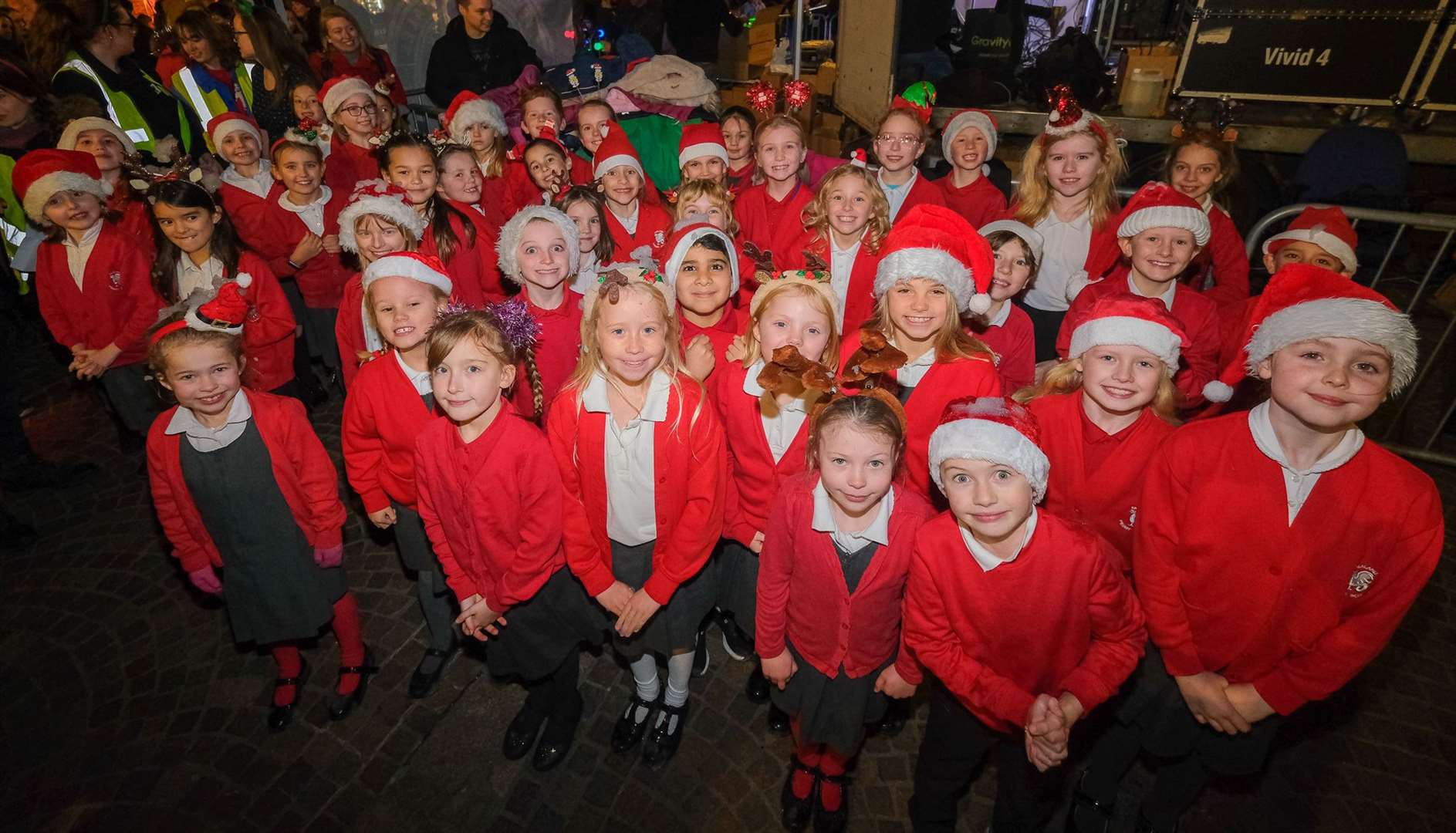 Falkland School choir