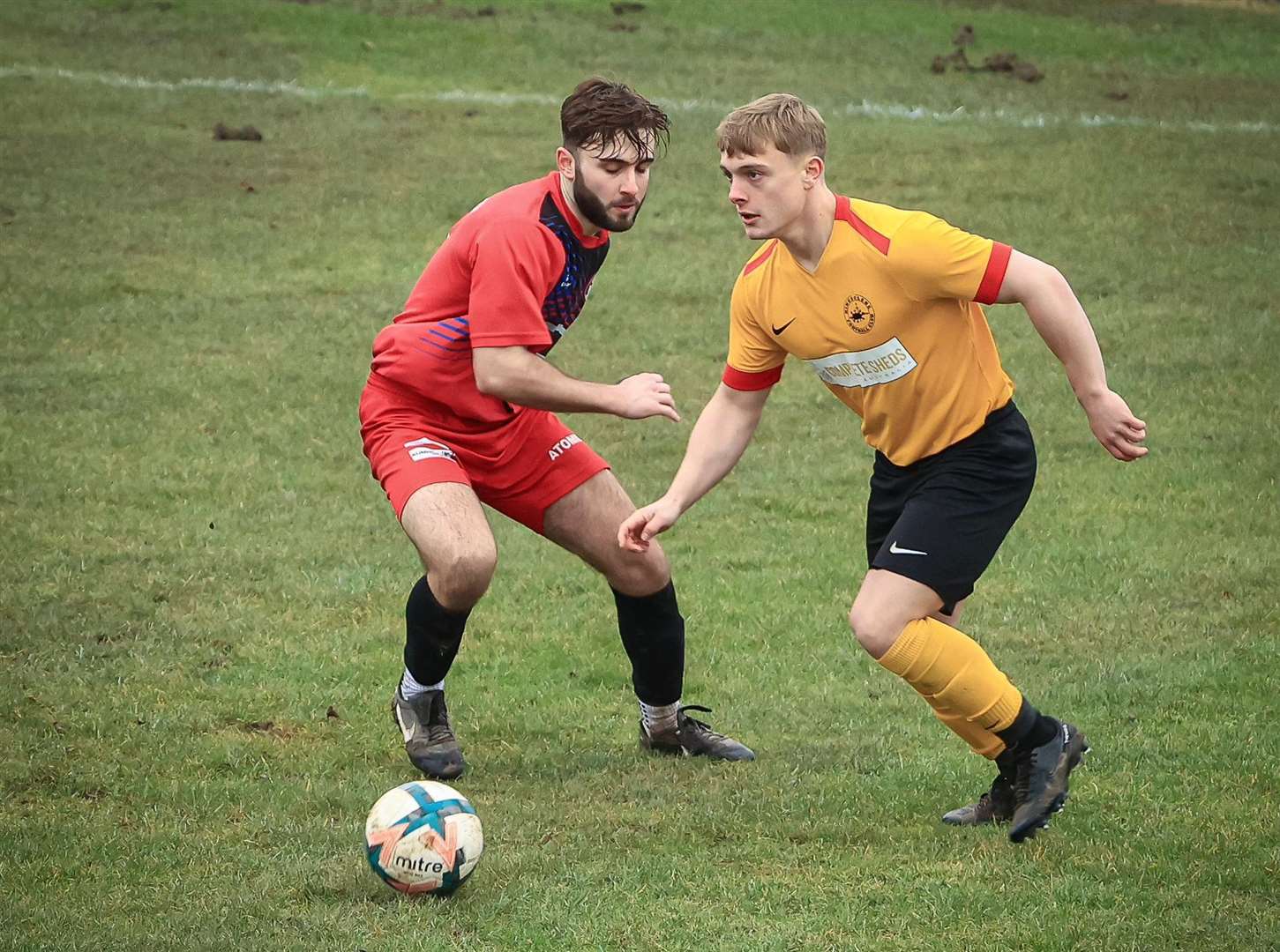 Kingsclere beat AFC Aldermaston in Newbury Sunday League - Photo: Wilf Springer