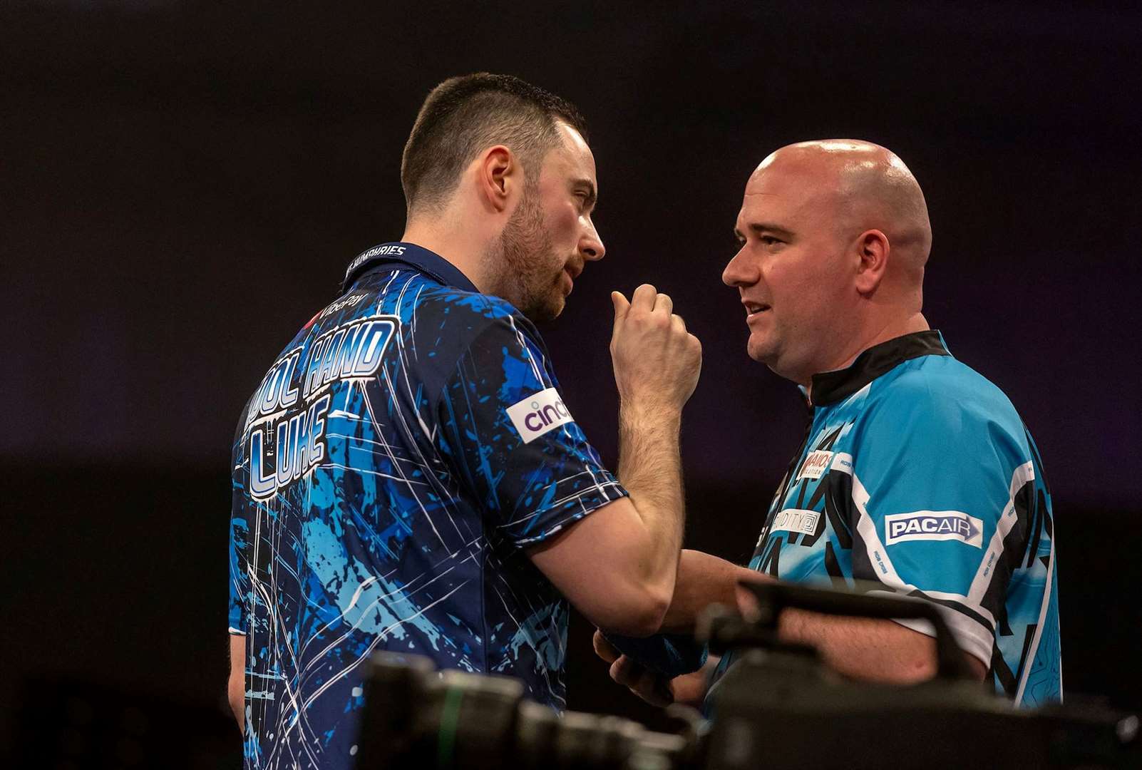 Luke Humphries and Rob Cross - Photo: Simon O'Connor/PDC
