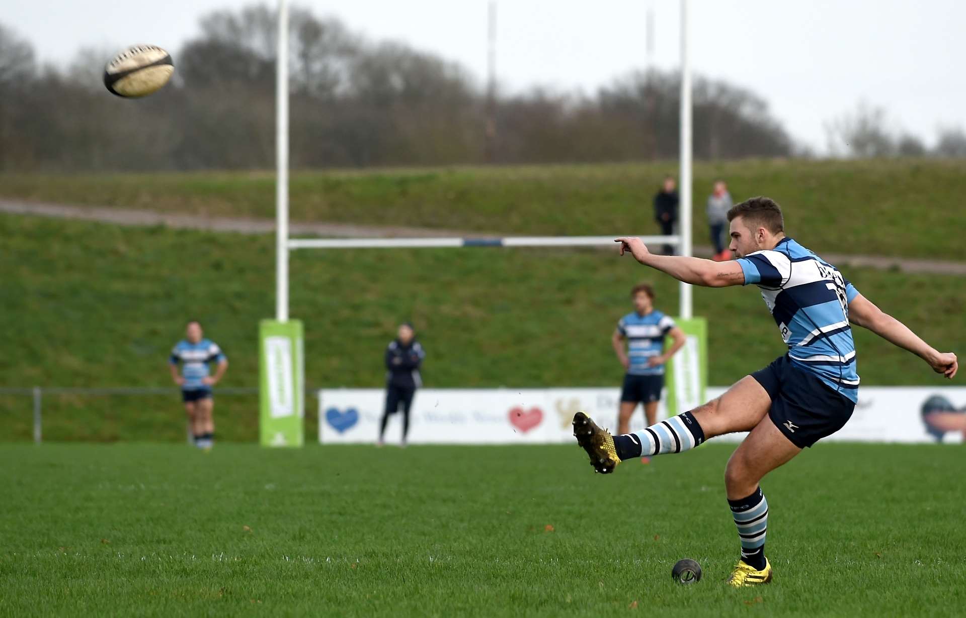 Ryan Trevaskis kicked Newbury into the lead at High Wycombe