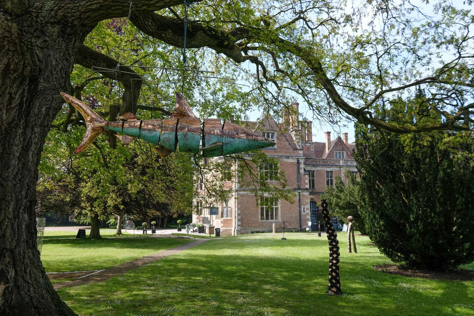 Shaw House - Altered States Open Air Sculpture Exhibition Ref: 22-0821 Picture by Phil Cannings