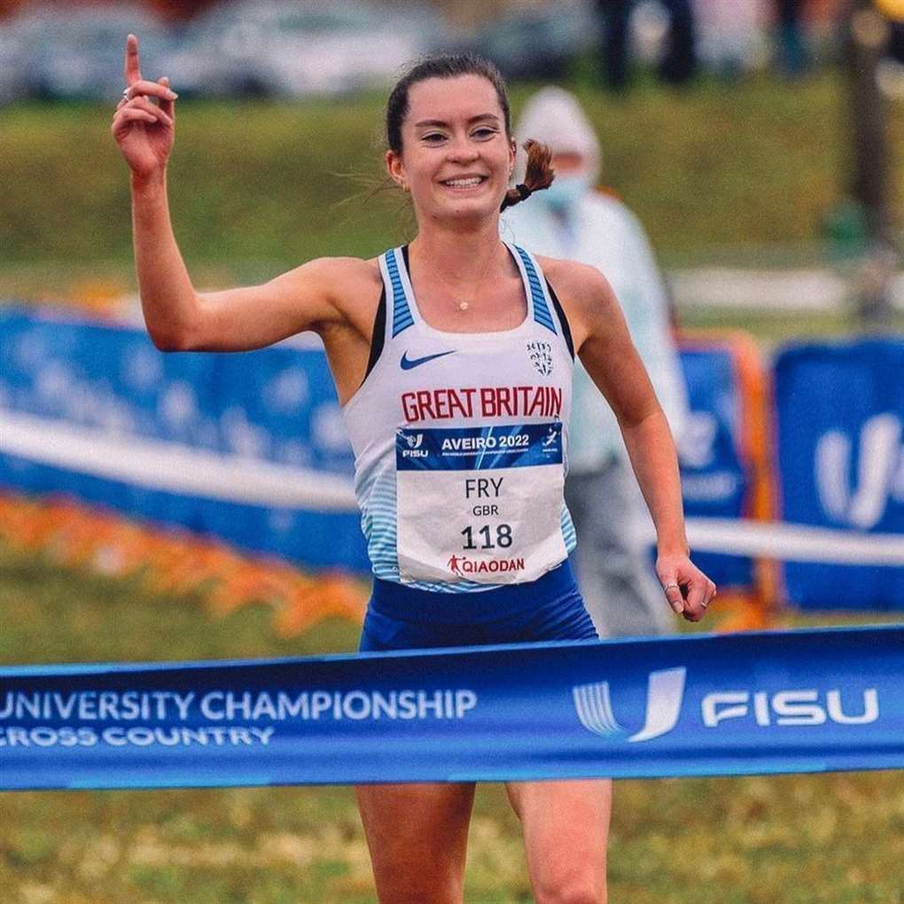 Izzy Fry wins gold at the World University Championships