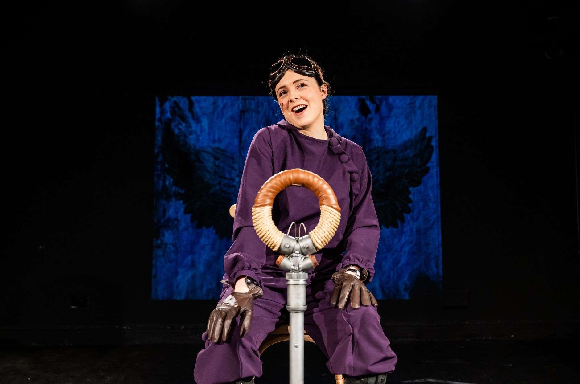 Victoria Lucie performs in a solo monologue called What's Next? A true story about pilot Harriet Quimby who took off from Dover on April 16, 1912, and proceeded to make history. The performance photographs were taken at The Alma Tavern, Clifton, Bristol. Photography by Jack Boskett