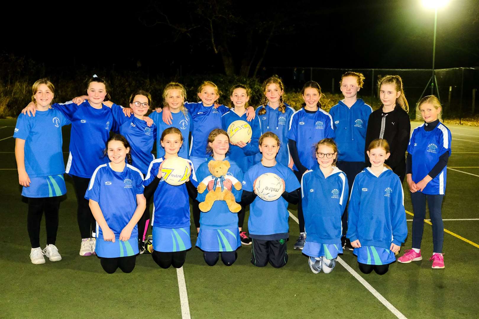 The under-11s squad