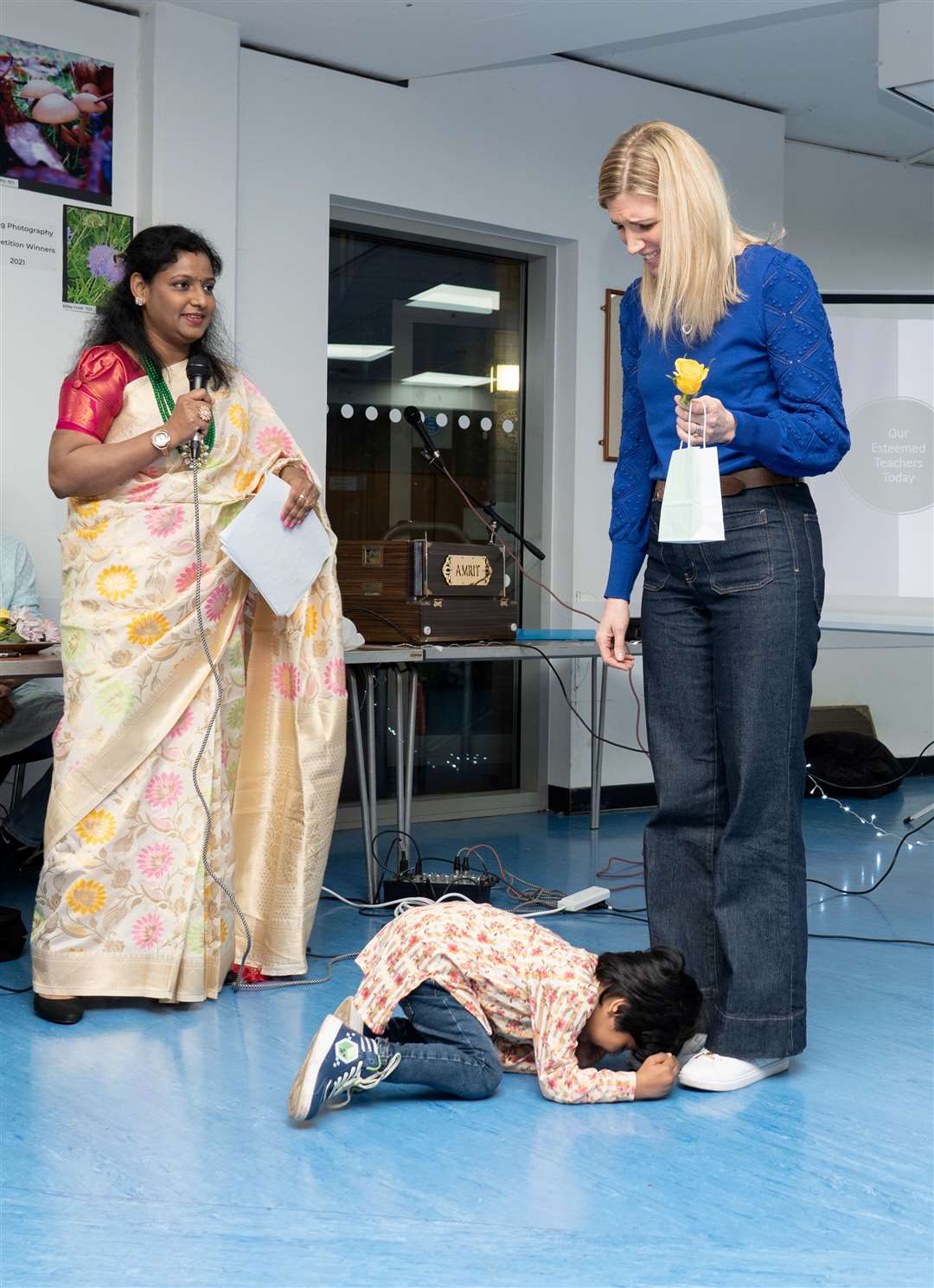 Teachers thanked and celebrated at Hindu cultural event in Newbury at St Bartholomew’s School on February 28