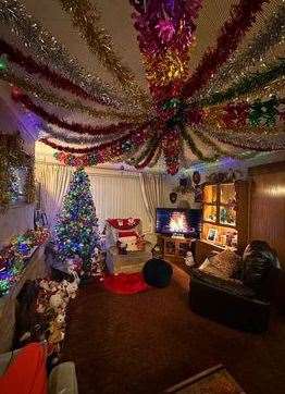 A very festive display, picture: Josh Kingham