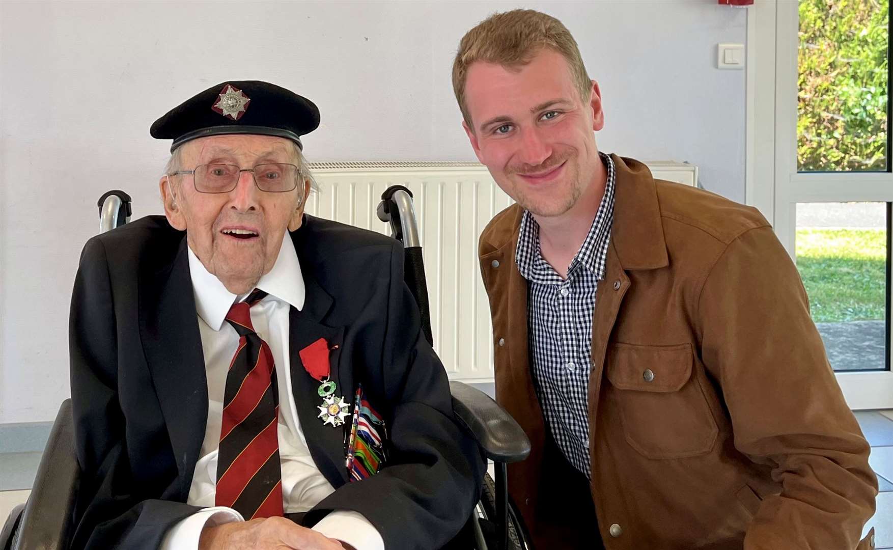 Cecil Newton and Mirek Gosney. Credit: Mirek Gosney