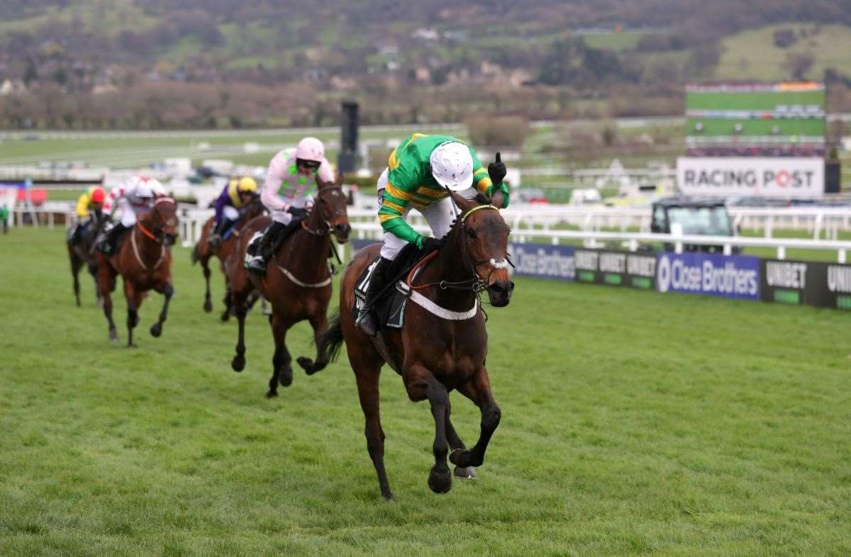 Epatante on the way to victory in 2020 Pic: Cheltenham
