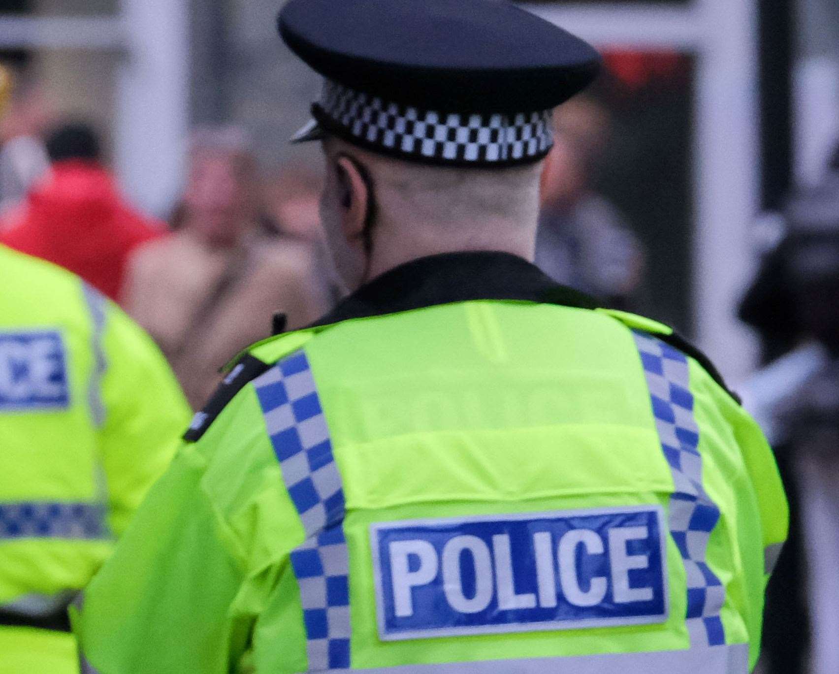 Police in Newbury, picture: Phil Cannings
