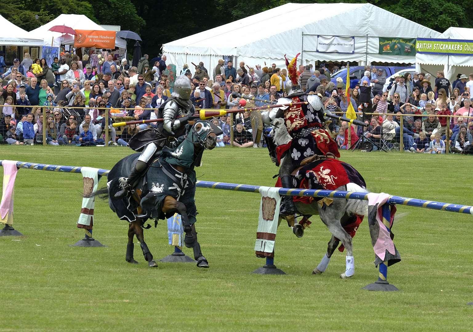 The Earl of Warwick takes a massive hit