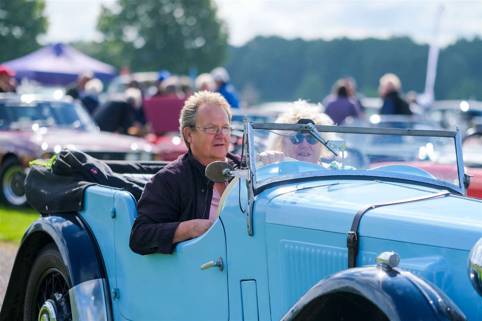 West Berkshire Classic Car Show at Newbury Showground in 2023