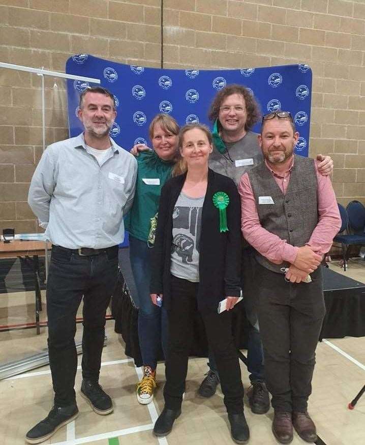 (L-R) Alan Booth, Catherine Bunting, Carolyne Culver, Douglas Silverstone, Steve Masters (48439235)