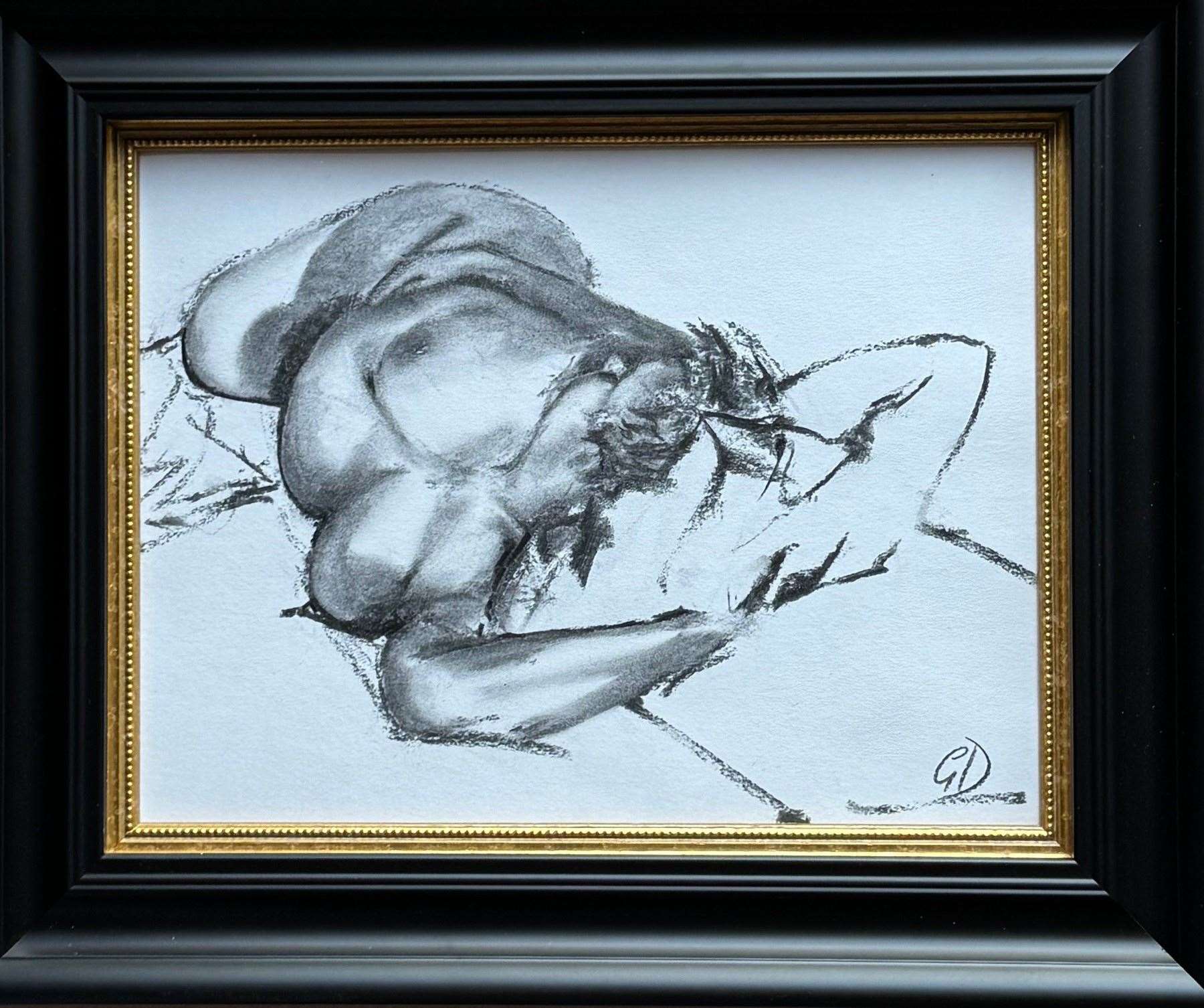 Gail Davis Charcoal study
