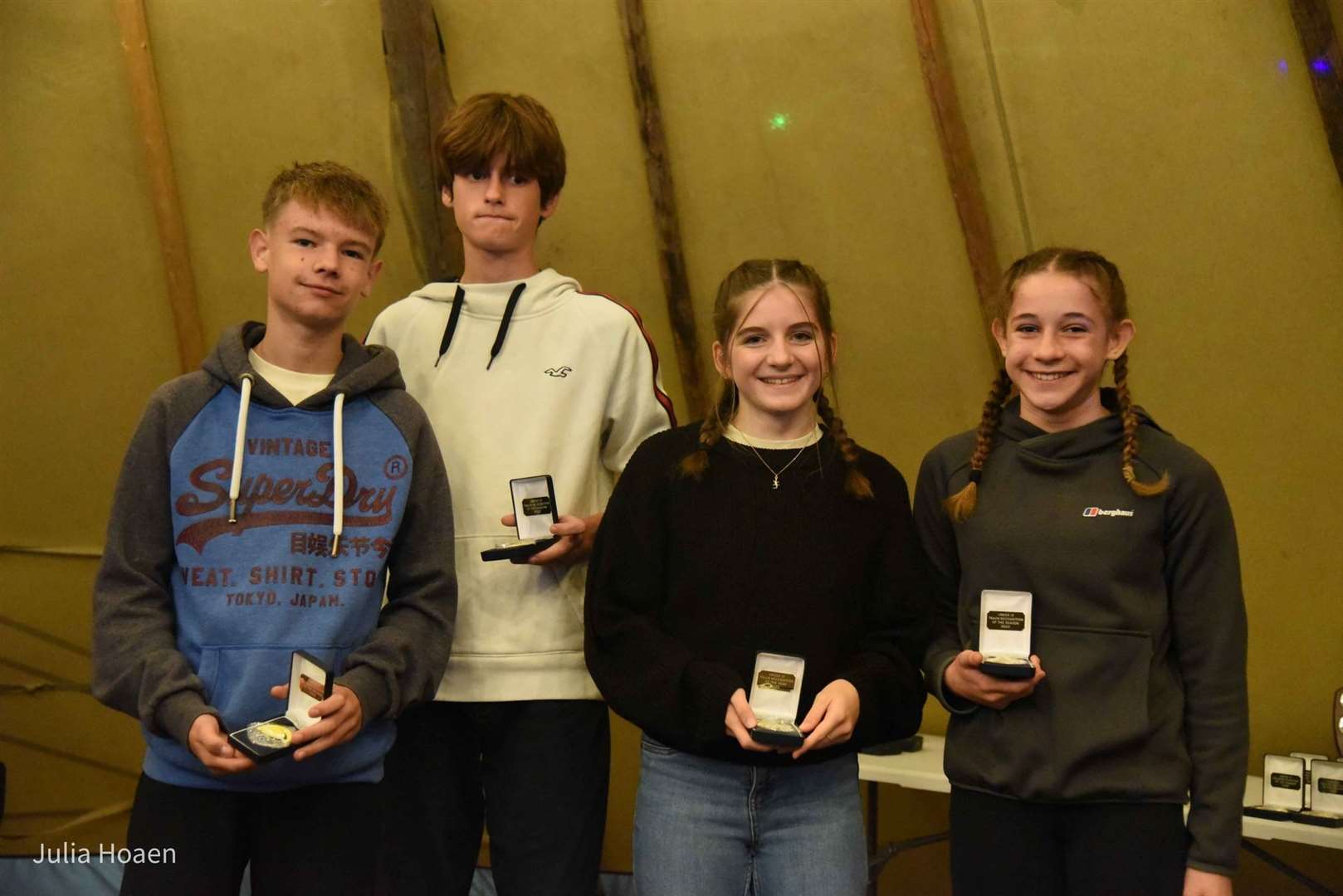 Under-15 track athlete recognition