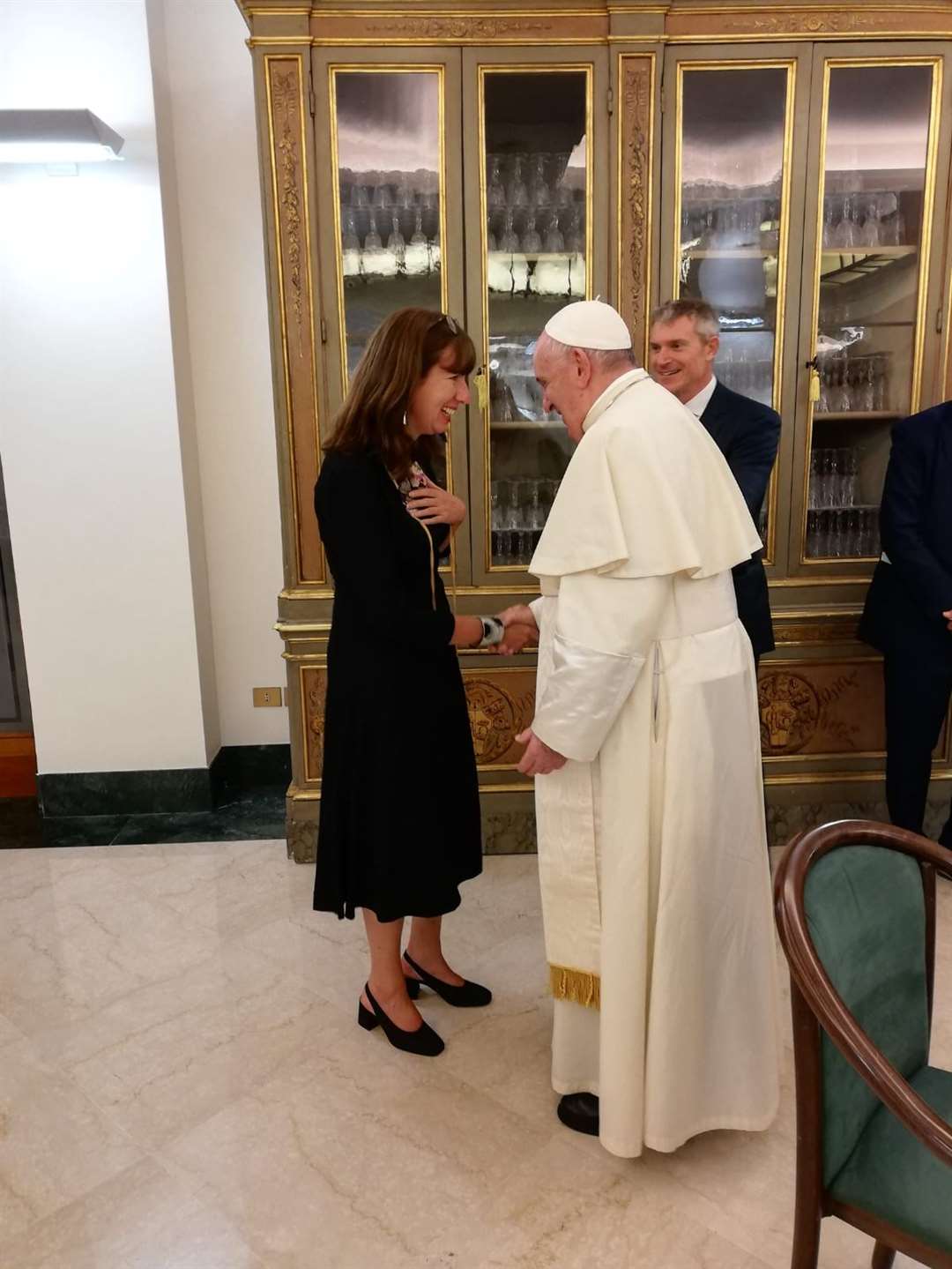 Professor Anna Rowlands recalled the Pope’s humour (Anna Rowlands/PA)
