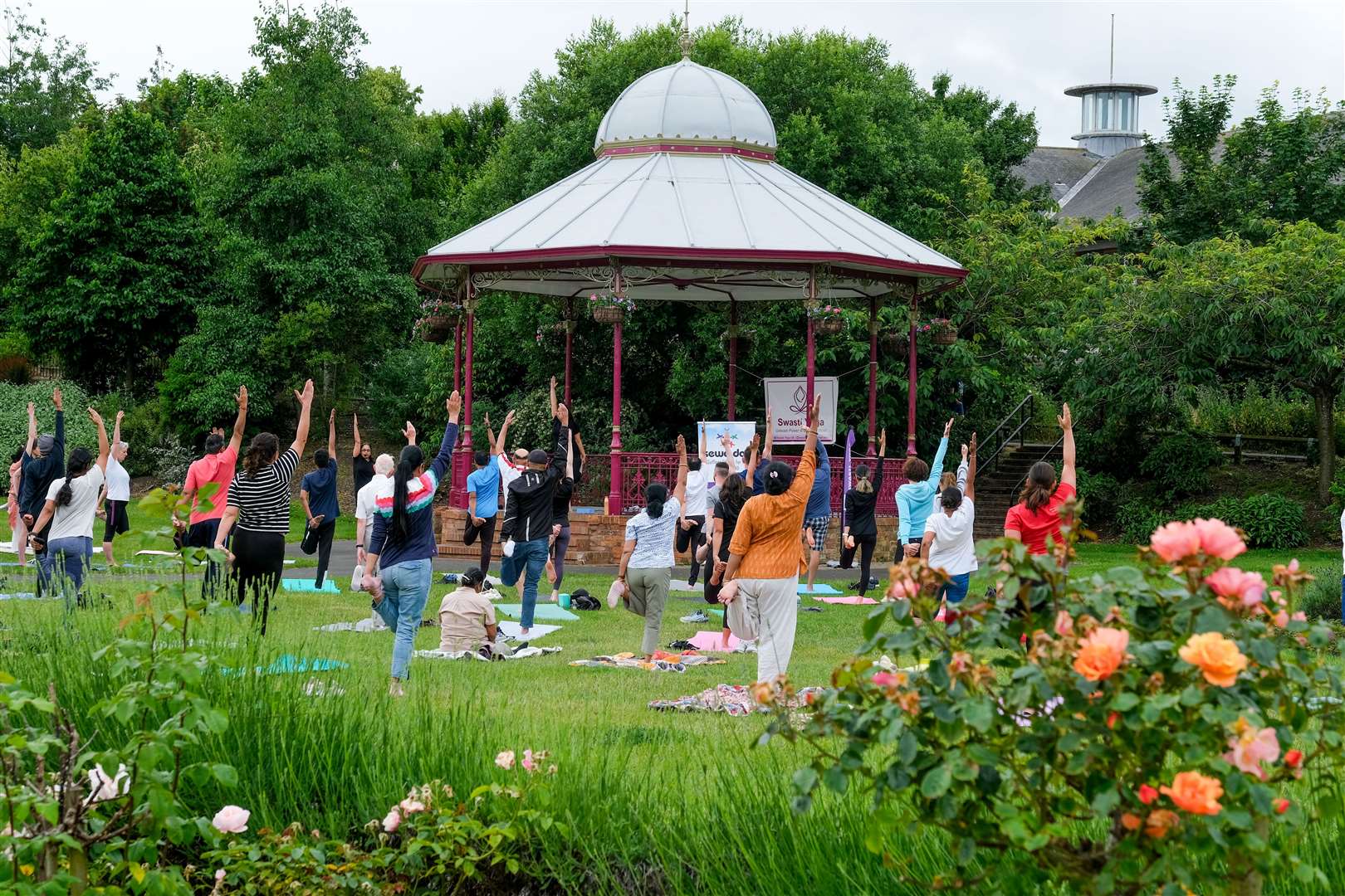 International Yoga Day in Victoria Park