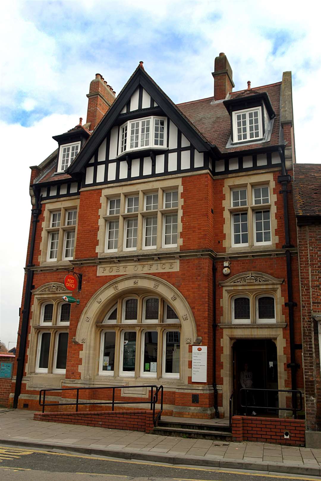 The historic building in Cheap Street when it was still open as a Post Office.