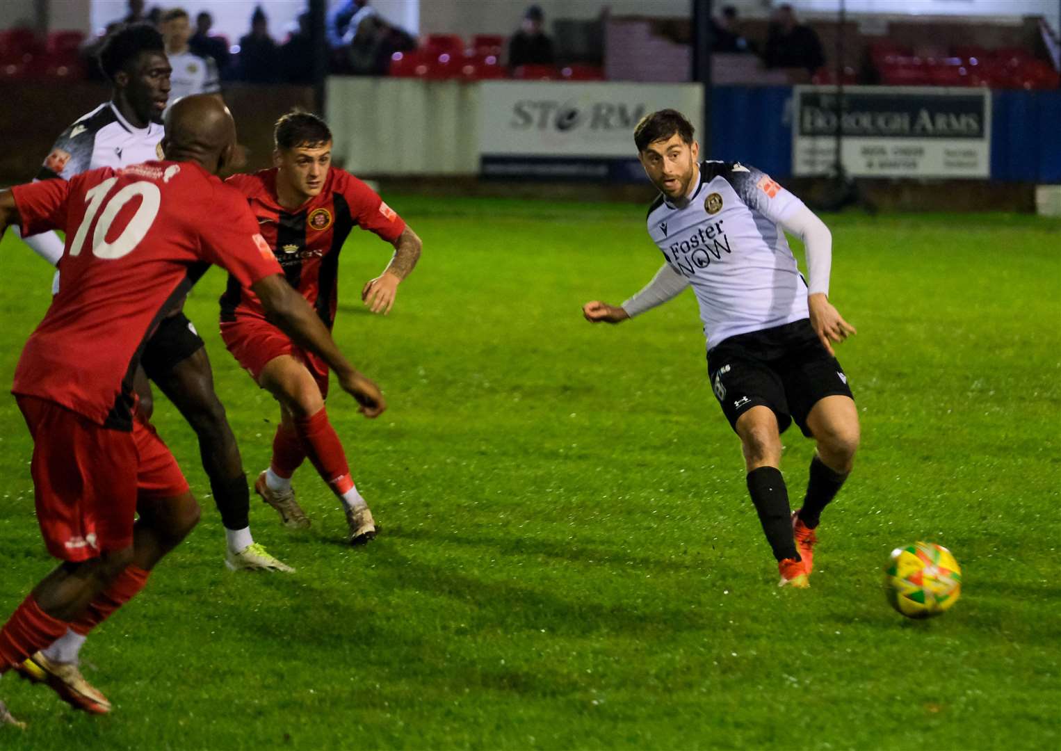 Midfielder Brad Hooper marked his return to the side with a goal