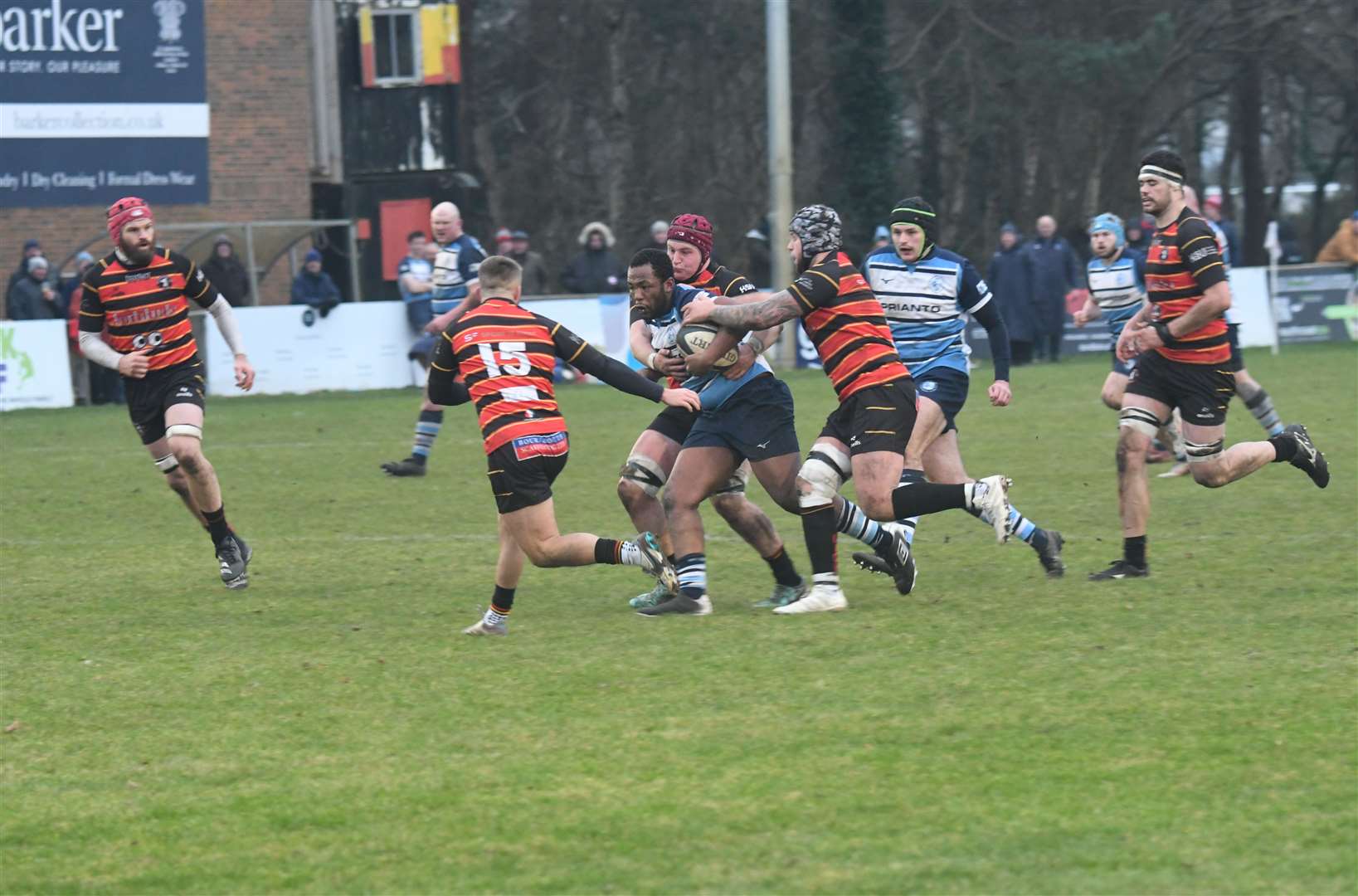 Newbury Blues' Jamal Watson - Photo: Peter Branch