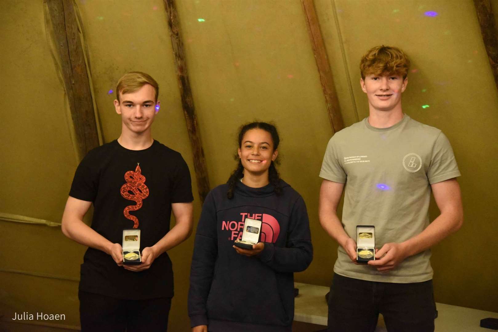 Under-17 field athlete recognition