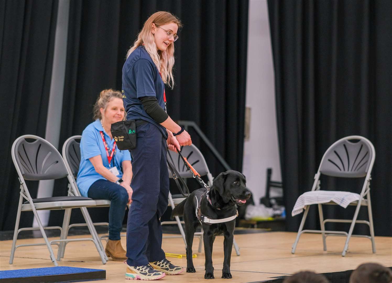 St Bart’s Patterson pupils had a visit from guide dog in training Luker