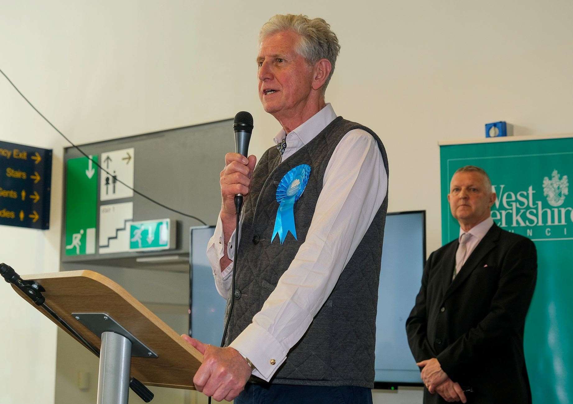 Aldermaston Conservative councillor Dominic Boeck