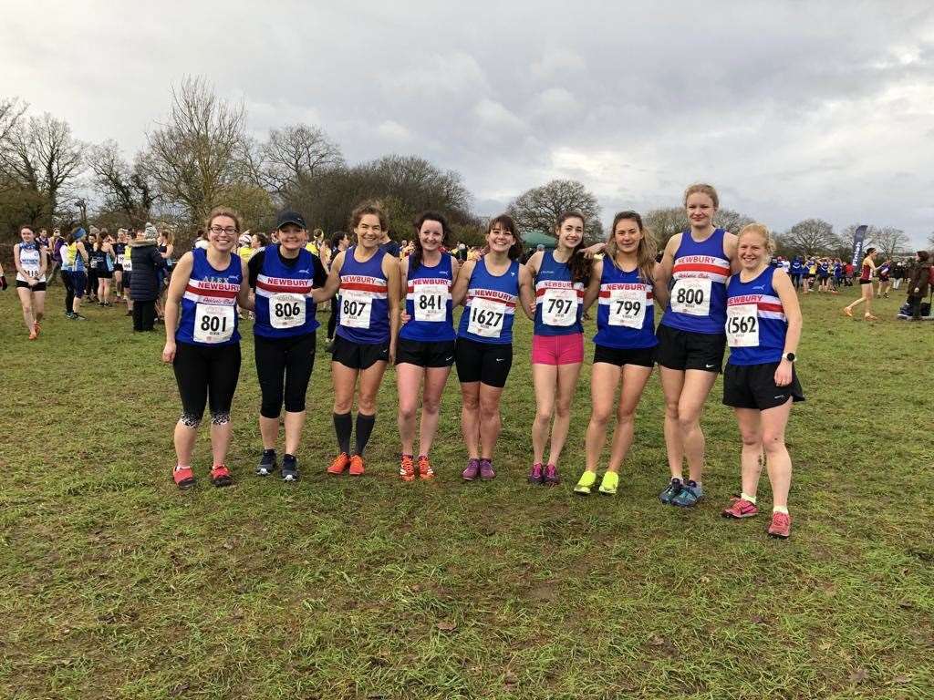 The Newbury AC senior women's team