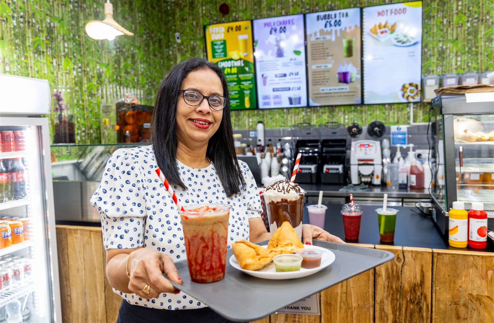Co-owner Mayura Kadam
