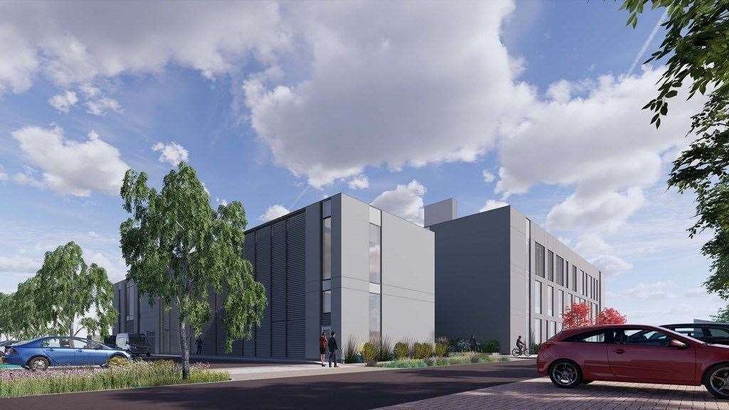 Plans for new Thames Valley Police forensics centre Picture: TVP