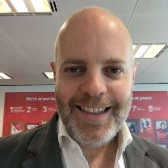 Vodafone UK human resources director Adam Parsons